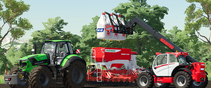 Frontlader Quicke Bag Heber Pack Landwirtschafts Simulator mod