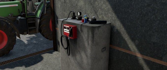 Platzierbare Objekte Kraftstofftank (Fertigteil) Landwirtschafts Simulator mod