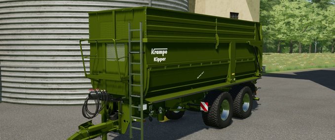 Sonstige Anhänger Krampe Bandit Big Body 750S Landwirtschafts Simulator mod