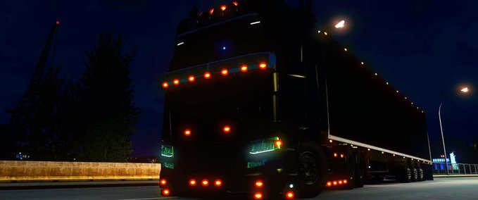 Trucks SCANIA R 2016 CUSTOM TUNING FOR MP [TRUCKERSMP] - 1.44 Eurotruck Simulator mod