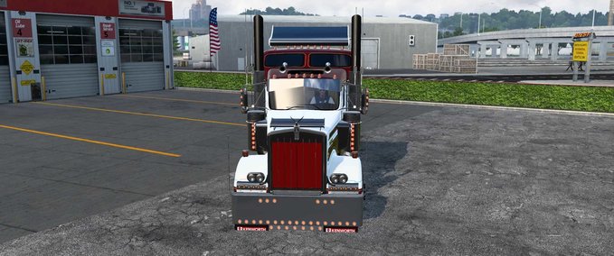 Trucks Kenworth W900L Custom - 1.44/1.45 American Truck Simulator mod