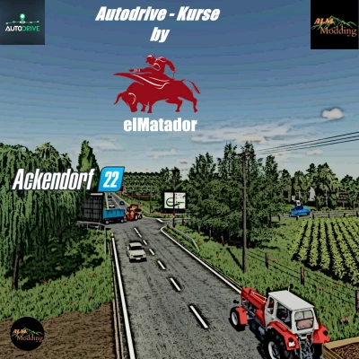 AutoDrive - Kurse für Ackendorf von ALM Modding - Thumbnail 1