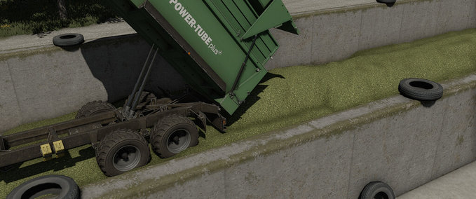Platzierbare Objekte Mittleres Bunker Silo Landwirtschafts Simulator mod
