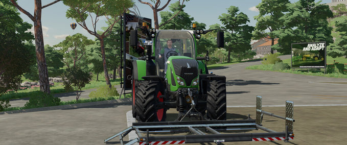Sonstige Anbaugeräte Quad-Transport Landwirtschafts Simulator mod