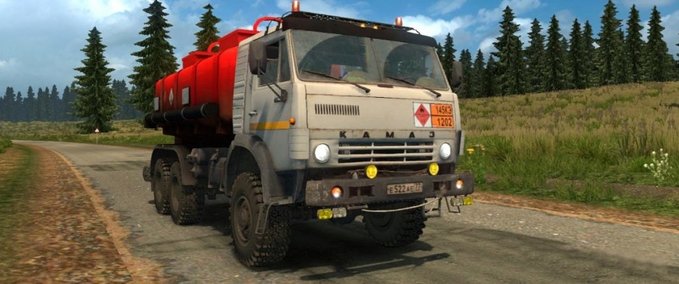 Trucks KAMAZ 4310 - 1.44 Eurotruck Simulator mod