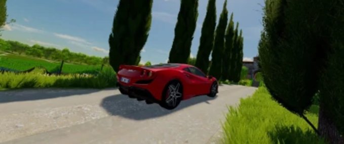 PKWs Ferrari F8 Tributo Landwirtschafts Simulator mod