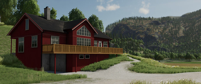 Platzierbare Objekte Gebäude in Norwegen Landwirtschafts Simulator mod
