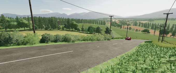 Maps Die Romboz-Straße Landwirtschafts Simulator mod