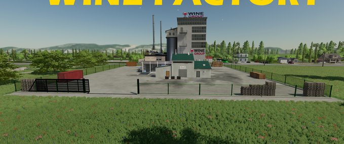 Platzierbare Objekte World of Wine Landwirtschafts Simulator mod