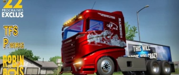 LKWs Scania R1000 Mammoet Bearbeiten Landwirtschafts Simulator mod