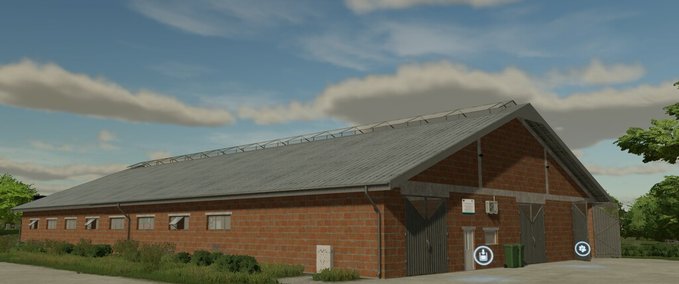 Platzierbare Objekte Groß Kuhstall Landwirtschafts Simulator mod