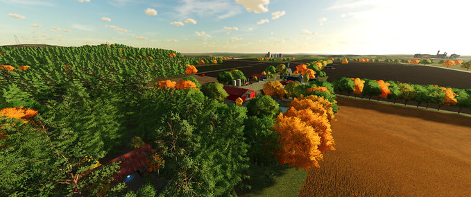 Maps Spruce Mountain Farm's Landwirtschafts Simulator mod