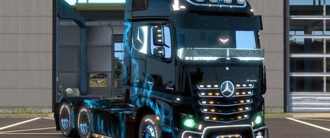 Trucks Mercedes Actros 2014 TMP - 1.44 Eurotruck Simulator mod