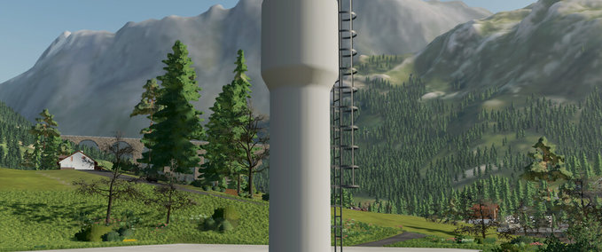 Platzierbare Objekte Wasserturm Landwirtschafts Simulator mod