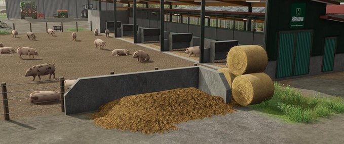 Platzierbare Objekte Kleiner Dunghaufen Pack Landwirtschafts Simulator mod