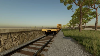 Schienengebundene Fahrzeugladerampe - Thumbnail 1