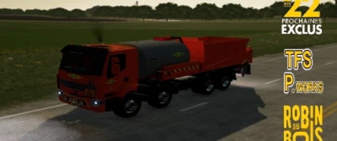 LKWs Lander 8x4 Graveltruck Landwirtschafts Simulator mod