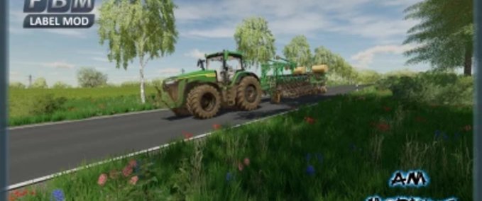John Deere John Deere 8R mit SimpleIC Landwirtschafts Simulator mod