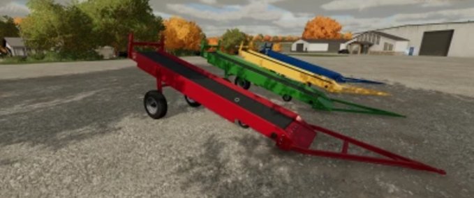 Überladewagen Förderband mit Lastabzug WW Landwirtschafts Simulator mod