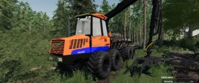 Forstwirtschaft Valmet 840 Landwirtschafts Simulator mod