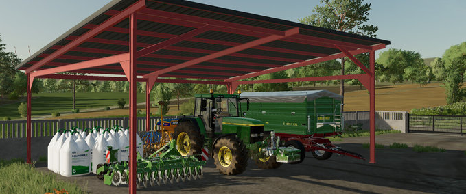 Platzierbare Objekte Schuppen 10x12m Landwirtschafts Simulator mod