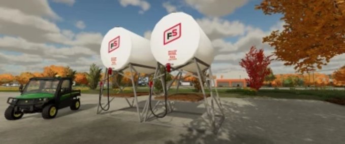 Platzierbare Objekte Kraftstofffässer Landwirtschafts Simulator mod