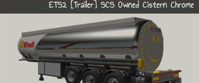 Trailer Besitzbare Chrom Zisterne  - 1.45 Eurotruck Simulator mod