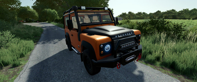PKWs Land Rover Defender 90 Landwirtschafts Simulator mod