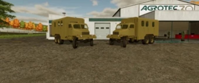 LKWs Praga V3S umgewandelt Landwirtschafts Simulator mod