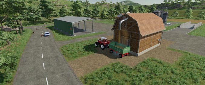 Platzierbare Objekte Scheune Landwirtschafts Simulator mod