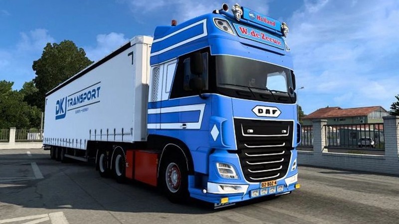 Ets2 Daf Xf 116 William De Seeland Trailer V30 145 V 30 Trucks Trailer Daf Mod Für 1933