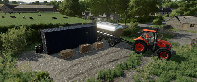 Platzierbare Objekte Bauernhof Molkerei Landwirtschafts Simulator mod