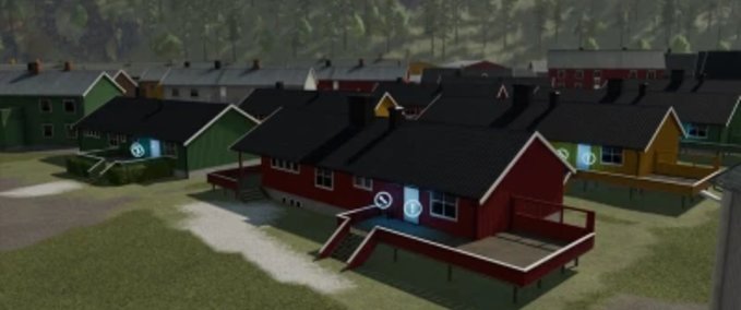 Platzierbare Objekte Gebäude in Norwegen Landwirtschafts Simulator mod