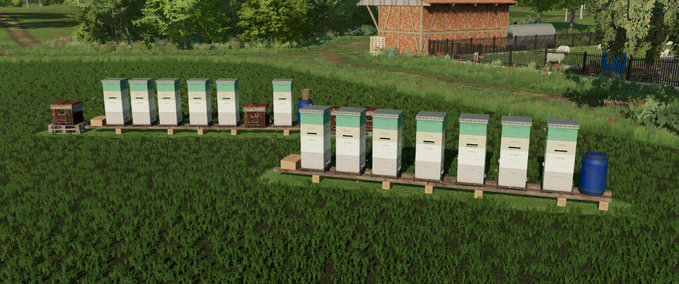 Platzierbare Objekte Bienenstock-Paket Landwirtschafts Simulator mod