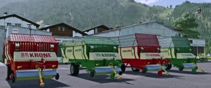 Silage Krone Turbo 2500 Landwirtschafts Simulator mod