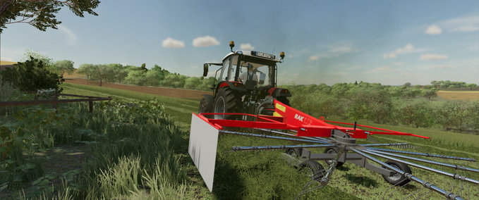 Schwader & Wender Unia Rak 1.12 Landwirtschafts Simulator mod