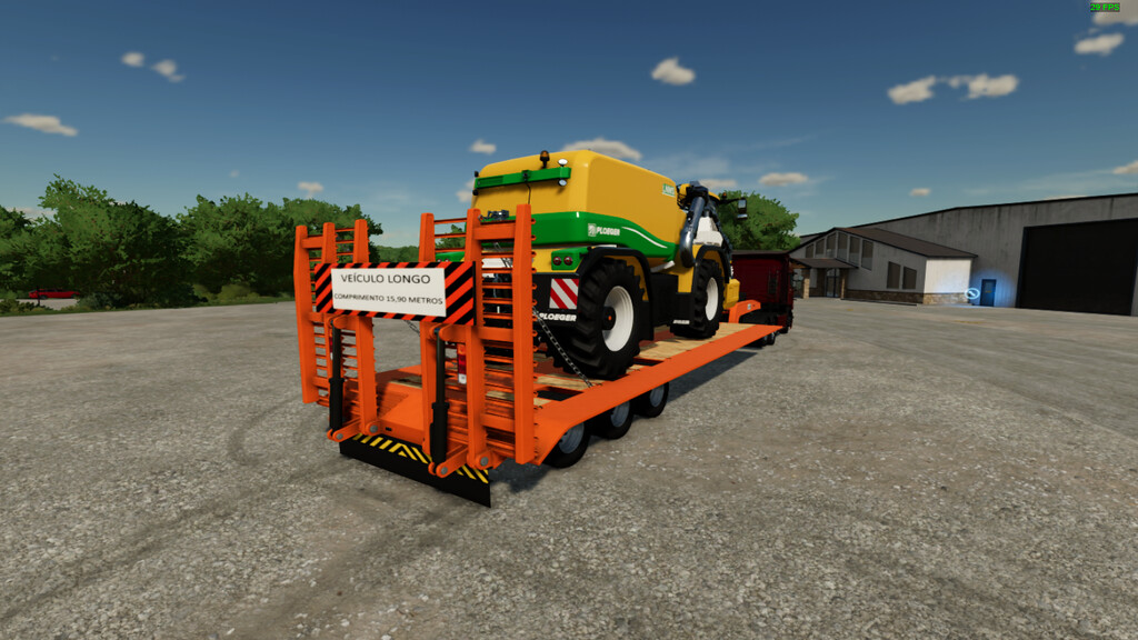Landwirtschaftlicher Tieflader - Thumbnail 1