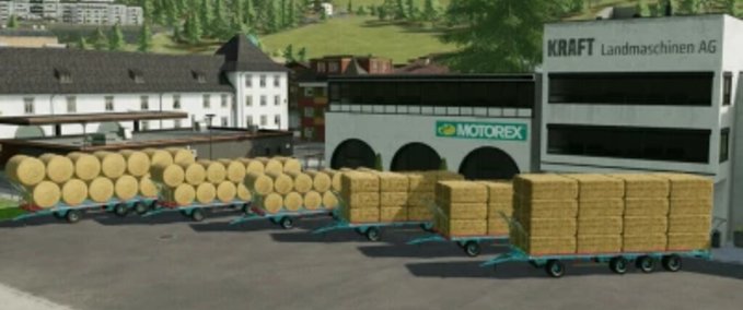 Ballentransport Crosetto PC Pack Landwirtschafts Simulator mod