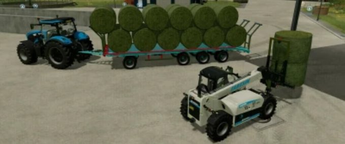 Ballentransport Crosetto PC Pack Zusätzliche Merkmale Landwirtschafts Simulator mod