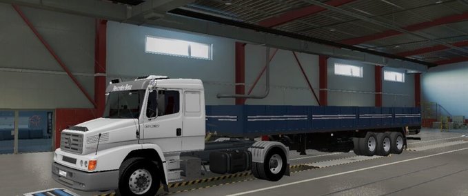 Trucks Mercedes-Benz LS1632 / LS1634 RCfree + Trailer Pack - 1.45 Eurotruck Simulator mod