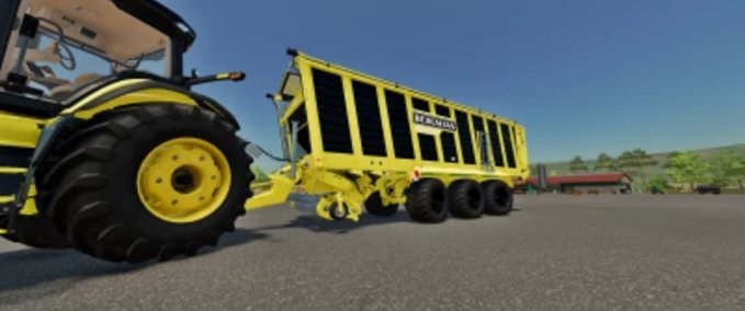 Silage SHUTTLE 490S SCHWARZ UND GELB TOMMOD Landwirtschafts Simulator mod