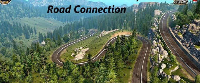 Maps Verbindung Pomezania – Grand Utopia - 1.44/1.45 Eurotruck Simulator mod