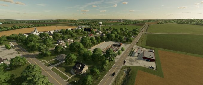 Maps Iowa Plains View Landwirtschafts Simulator mod