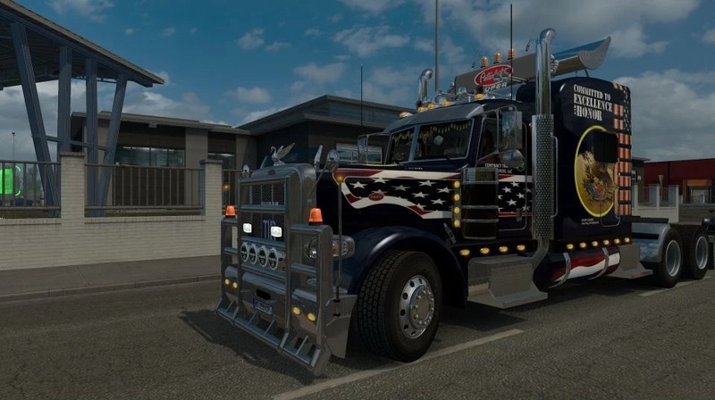 ETS2: Peterbilt 389 Custom [1.38.x] v 1.3 Trucks, Peterbuilt Mod für ...