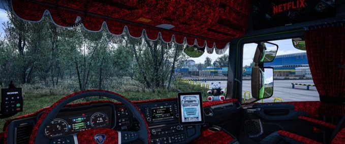 Trucks Scania NextGen Interior Addons - 1.45 Eurotruck Simulator mod