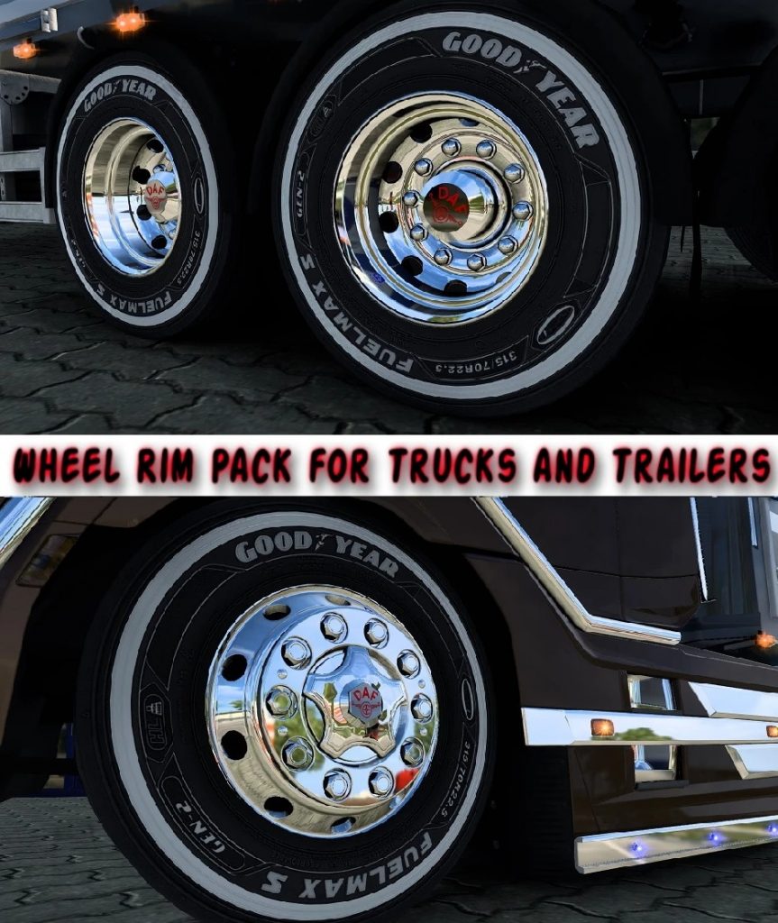 Wheels and Rims Pack for Trucks and Trailers [1.36.x] thumbnail 4