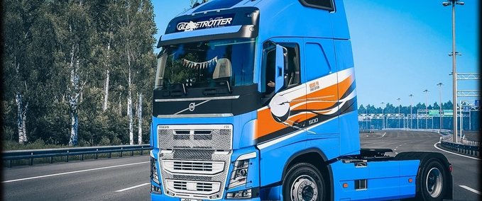 Trucks 4K – 8K VOLVO FH4 SPECIAL EDITIONS SKINPACK - 1.45 Eurotruck Simulator mod