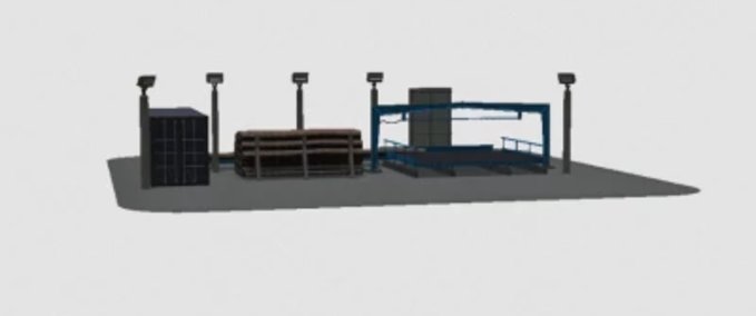 Platzierbare Objekte Stationäre Holzhackmaschine Revamp Edition Landwirtschafts Simulator mod