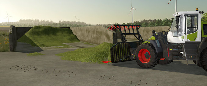 Frontlader Silagegabel Landwirtschafts Simulator mod