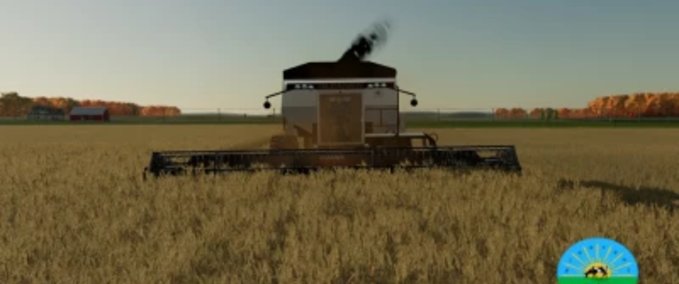 Sonstige Selbstfahrer Gleaner 28FT Plattform Header Landwirtschafts Simulator mod